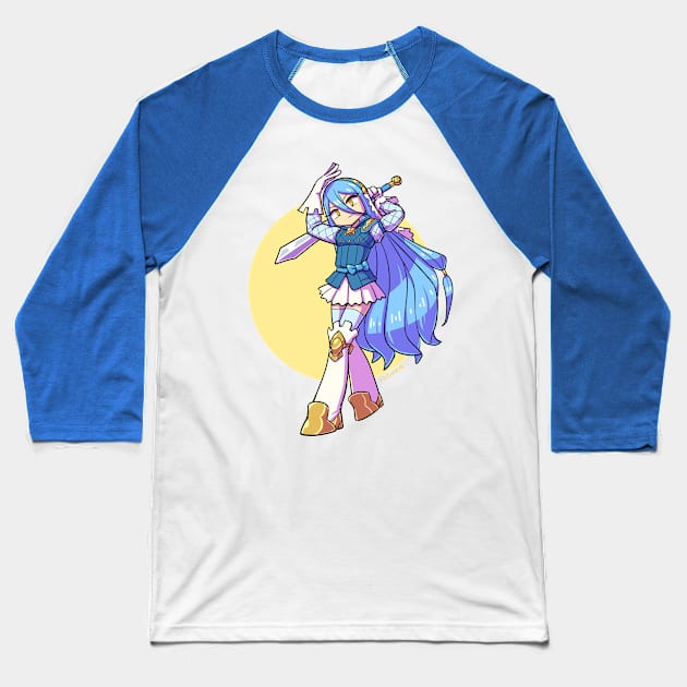 Azura the Mercenary Baseball T-Shirt by vreemdear